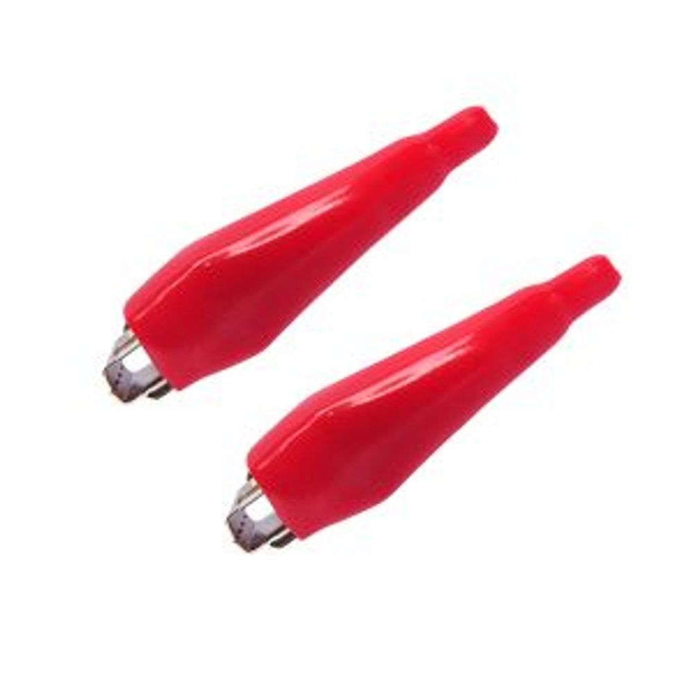 Зажим крокодил в изоляторе, длина 56мм, ток 5A, 2 шт., пакет БОПП REXANT