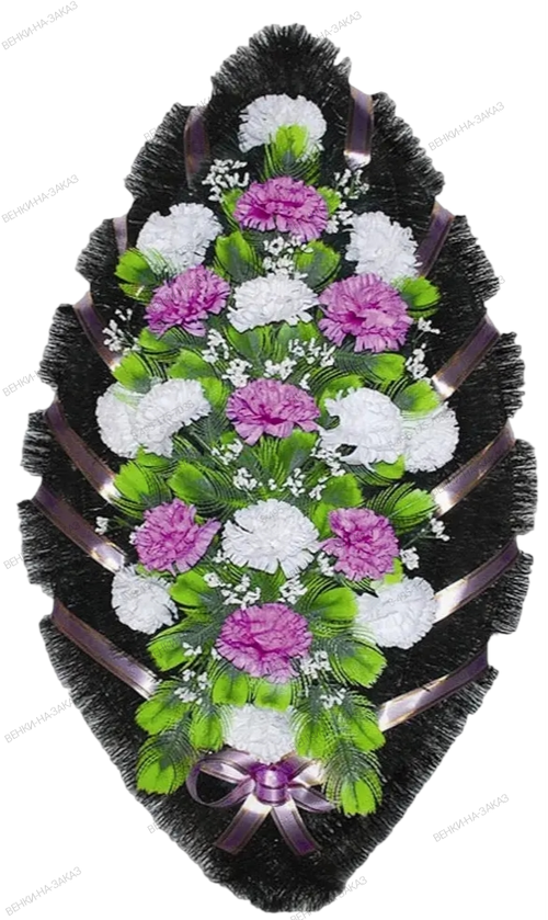 Траурный венок «Стандарт» №07 (110 см)
