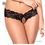 Пикантные трусики с доступом и цветочным кружевом Easy to love, XS/S, 40-42