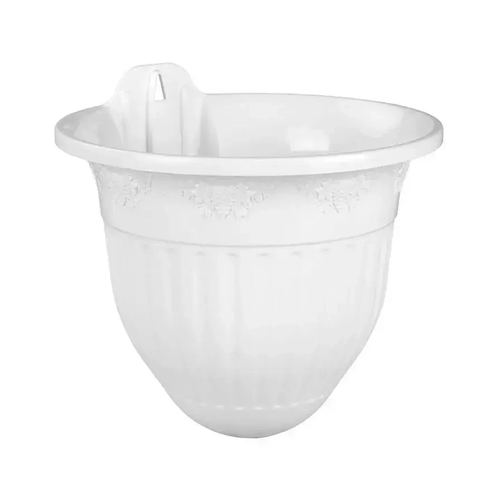 Кашпо Лозанна 3,0л. настенное /белый (комплект 16 шт)