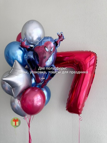 Набор шаров Спайдер мен