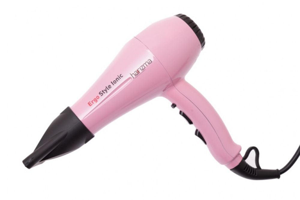 Профессиональный фен Harizma Ergo Style Ionic розовый кварц h10204-25