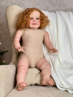 Кукла Реборн мягконабивная 65см в пакете (FA-510)