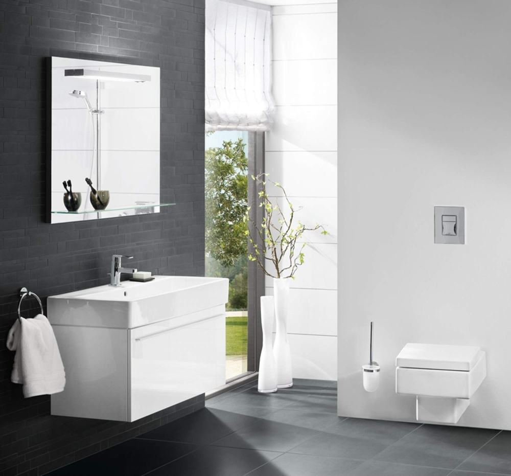 Ёрш для унитаза Grohe Essentials стекло, хром (40374001)