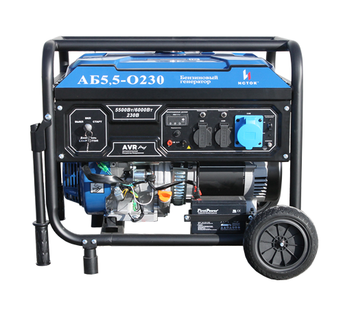 Бензиновый генератор АБ6-О230-ВМ121Э
