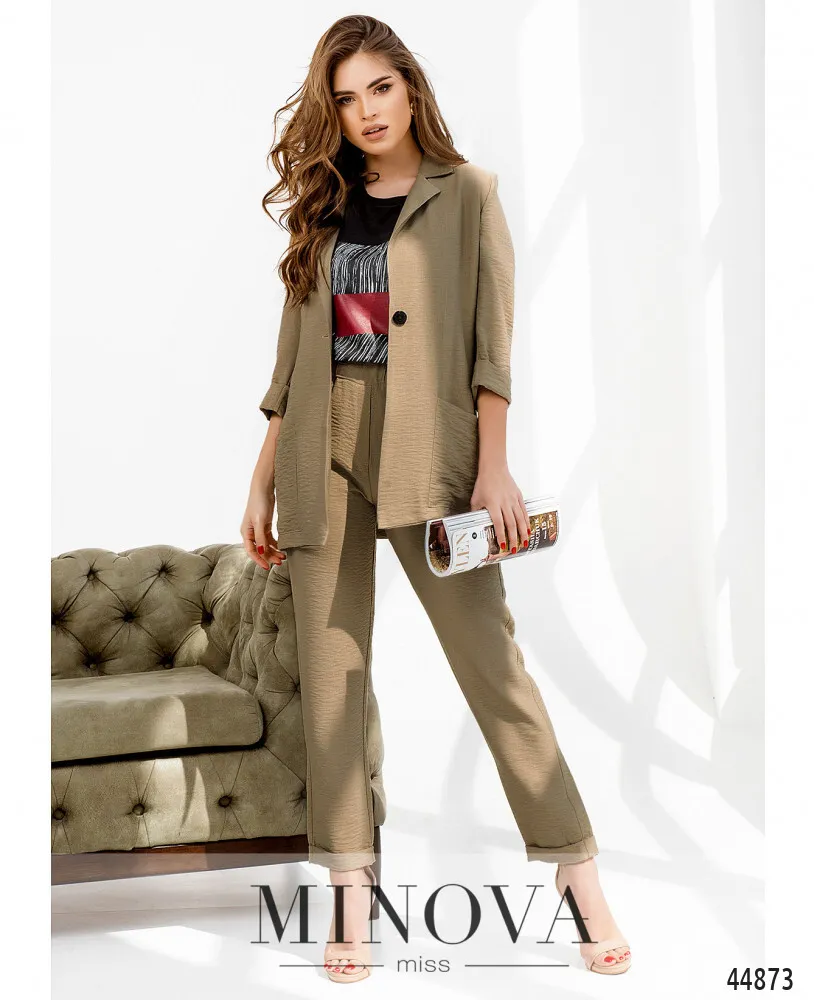Костюм 1083-бежевый Minova