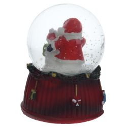GAEM Фигурка декор в стекл шаре "Дед Мороз", D 4.5 см, L5 W5 H6 см, 4в.