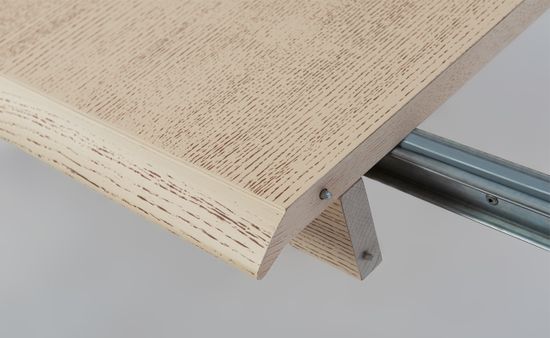 Стол Турин-М (дуб/902 беленый дуб с бронзовой патиной)