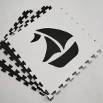Мягкий пол "Моряк" 500x500x10 мм 45 шор