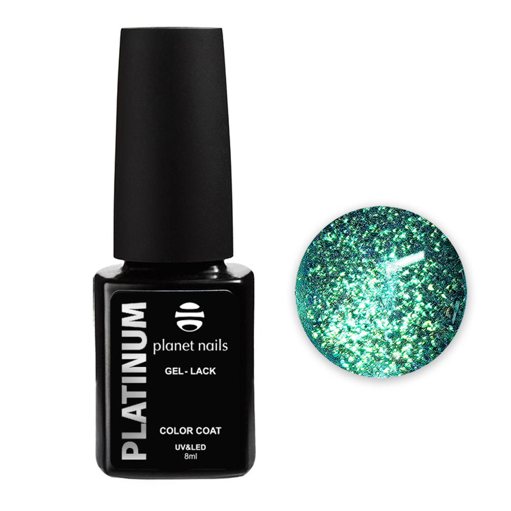 Planet Nails Гель-лак  "PLATINUM" 116, 8мл