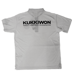 Футболка-поло Adidas Kukkiwon белая