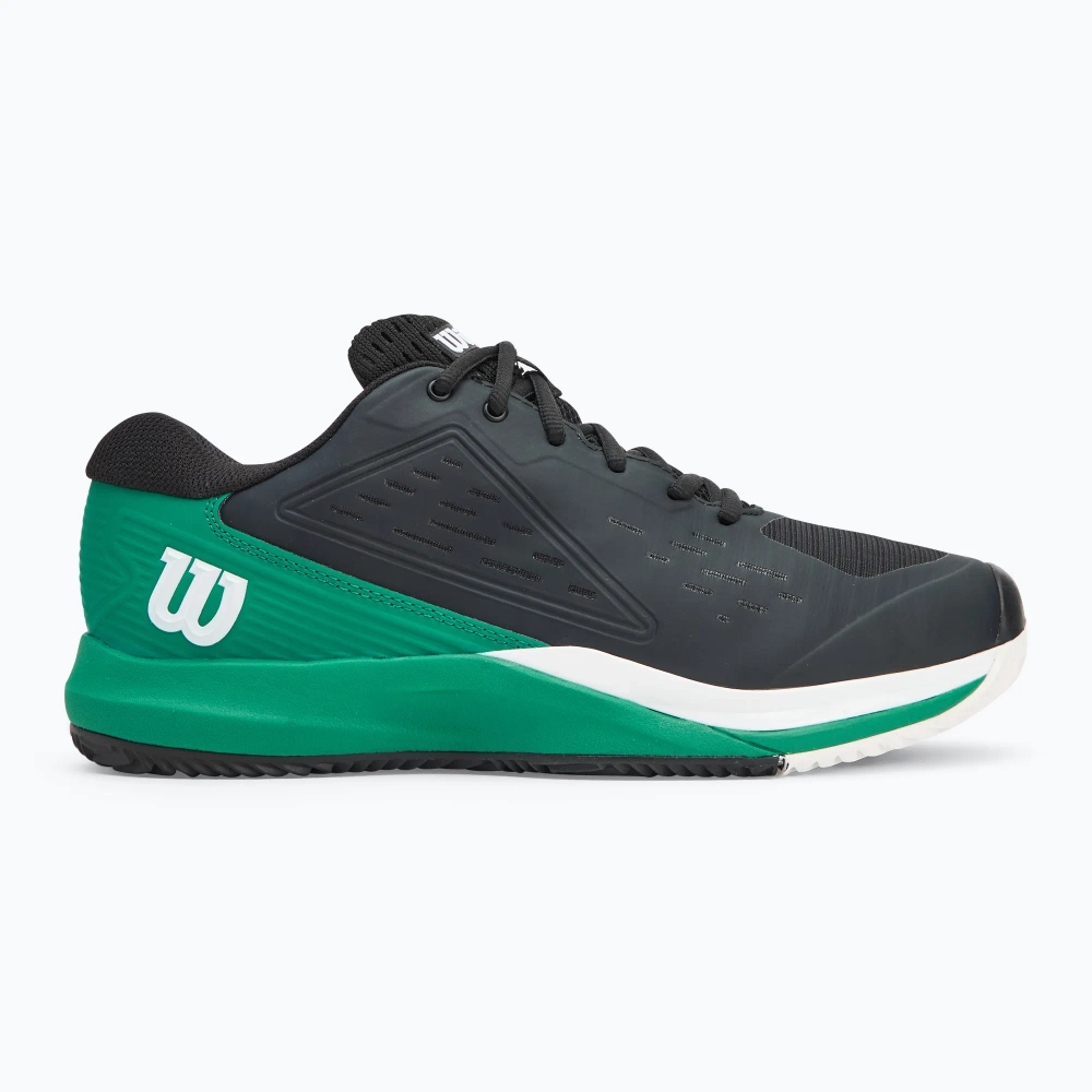 Теннисные Кроссовки Wilson Rush Pro Ace Clay black/ bosphorus/ white