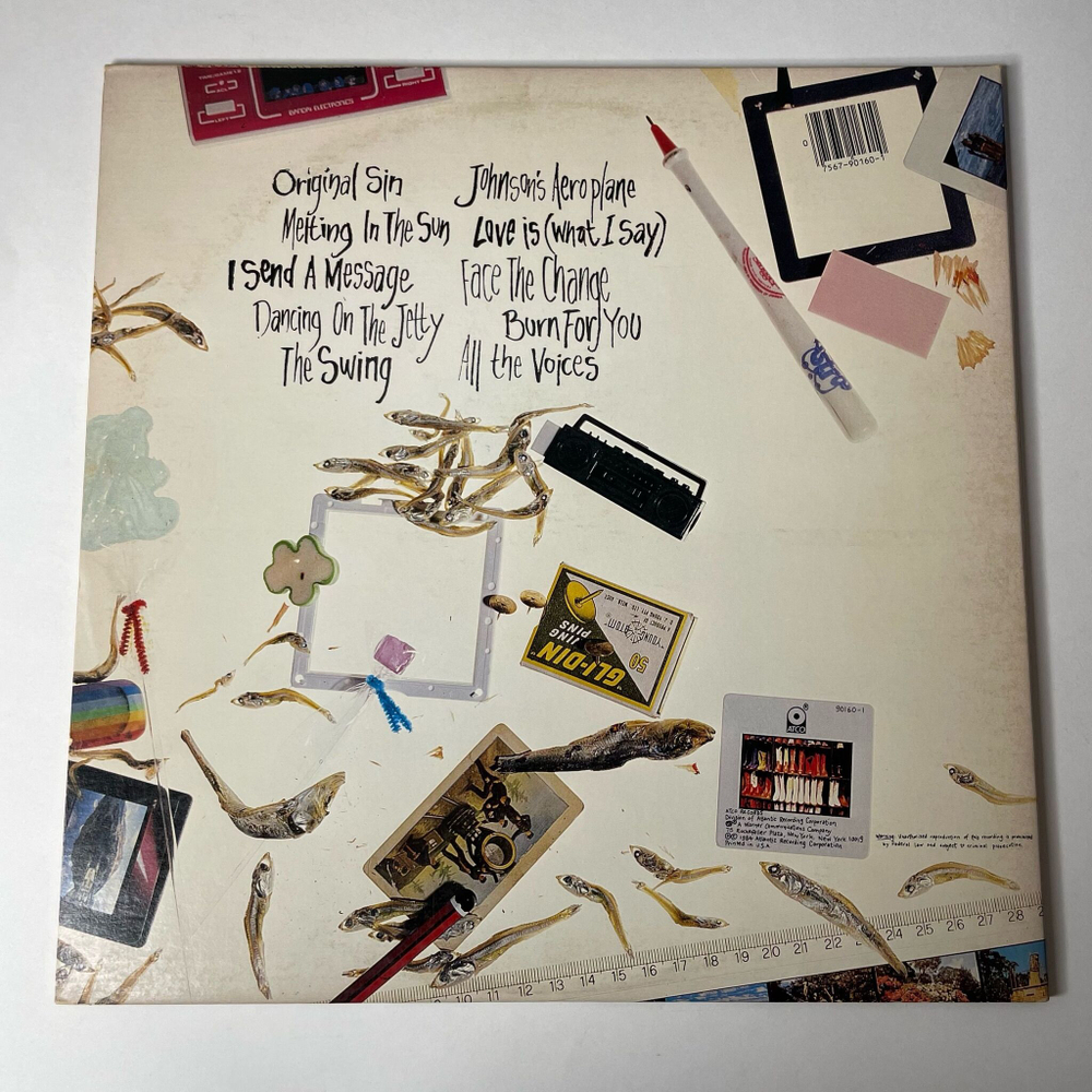 Винтажная виниловая пластинка LP INXS The Swing (USA 1984) Burn For You