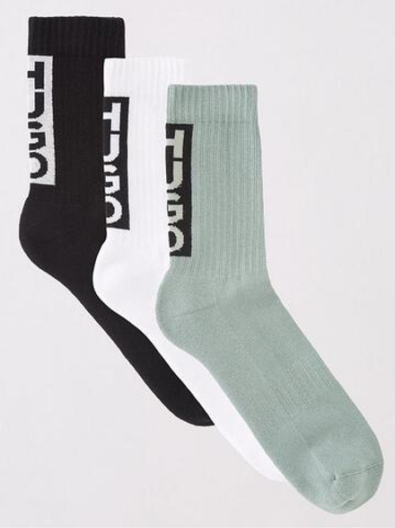 Носки (3 пары) мужские HUGO 3P QS SINCE93 CC 10251183 01