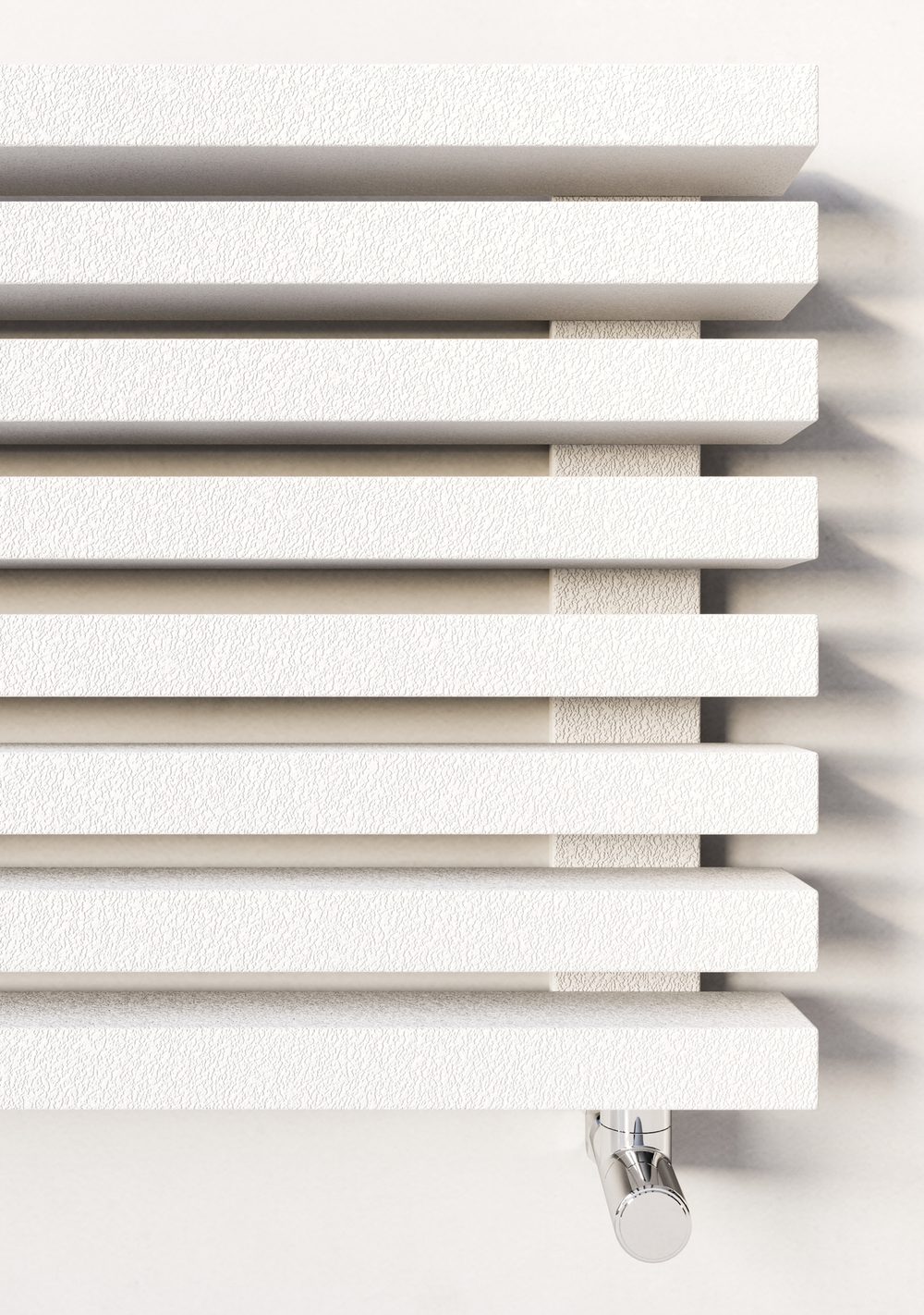 Низкие дизайн-радиаторы Grey 280мм с нижним подключением