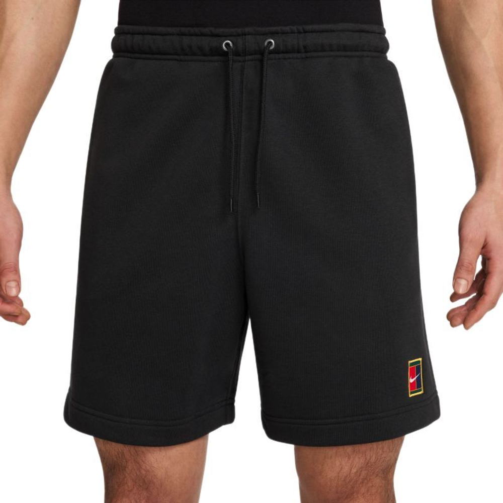 Теннисные шорты Nike Court Heritage Dri-FIT Fleece Tennis - black