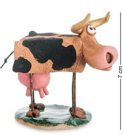Unique by Step ФК-37 Фигурка керамическая «Корова» в асс. (Step)