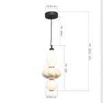 Подвесной светильник ST-Luce FLORENTINI SL6134.413.01