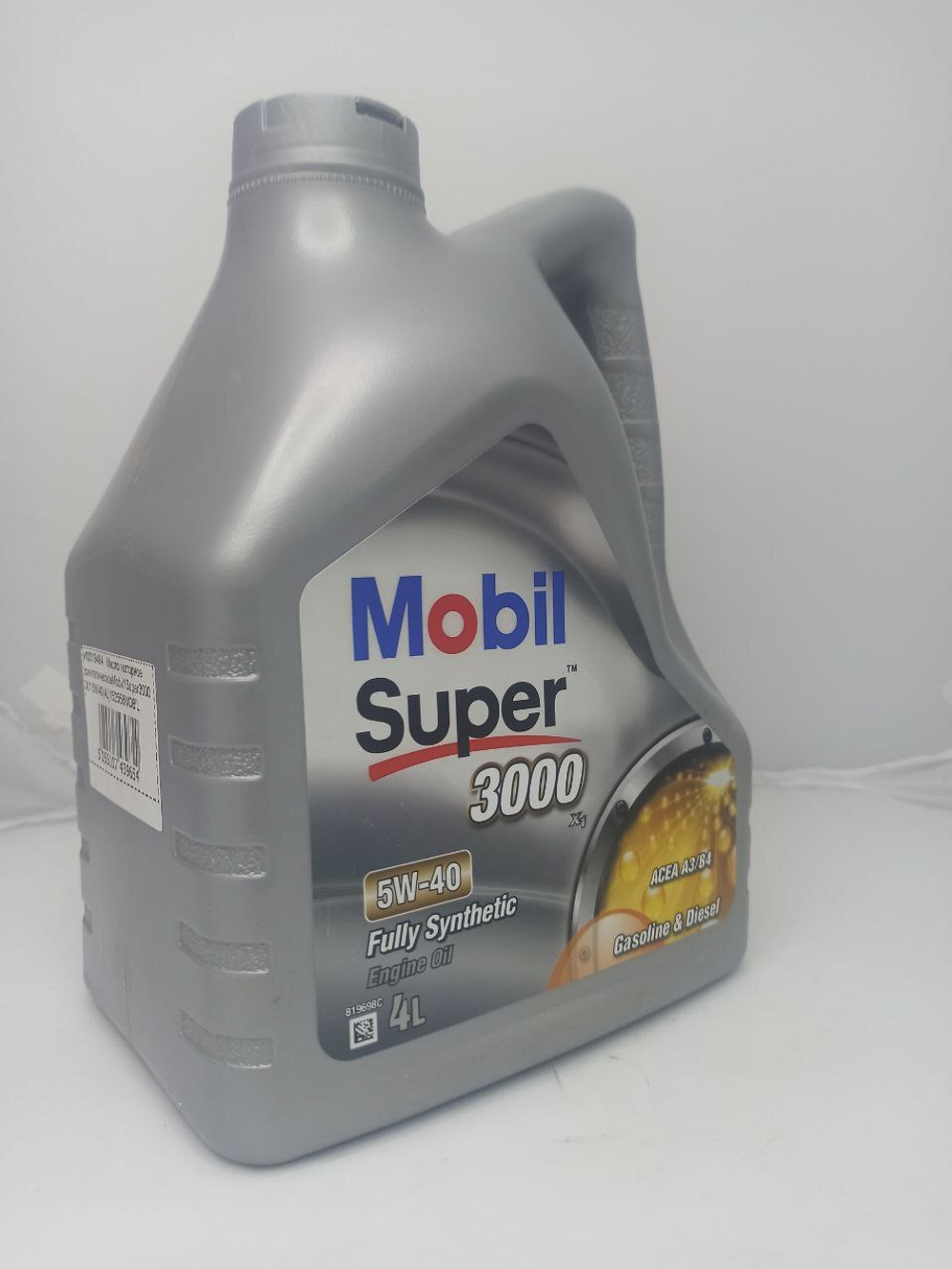 Масло моторное Mobil SUPER 3000 X1 5W-40 4л синт. 152566 Mobil