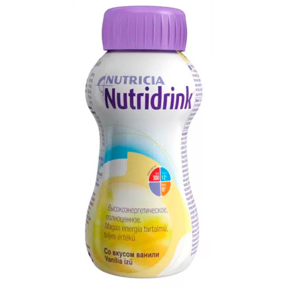 Nutridrink Нутризон бутыль 200 мл ваниль