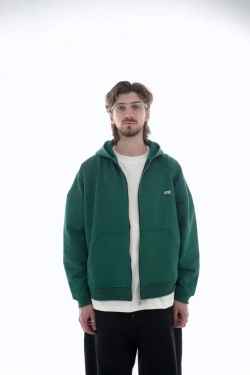 Худи UNIFORM Heavy Zip unf. зеленый