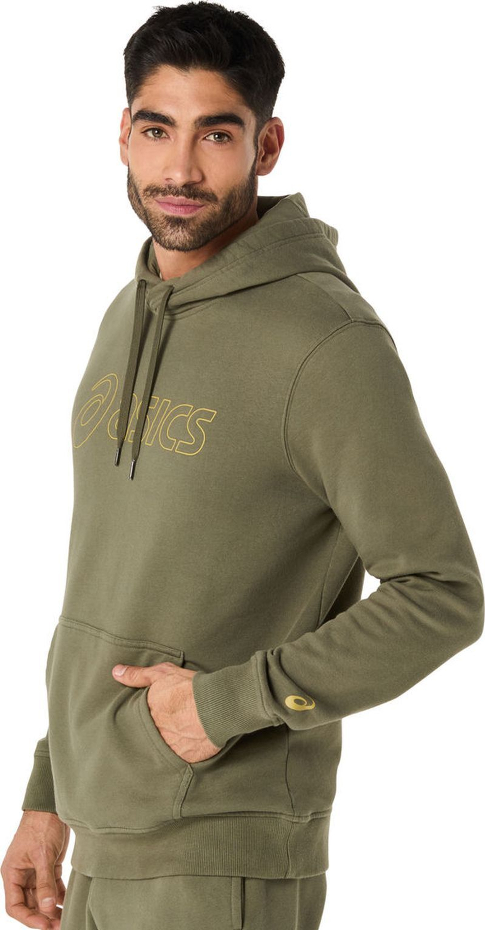 Мужская теннисная кофта Asics Oth - mantle green