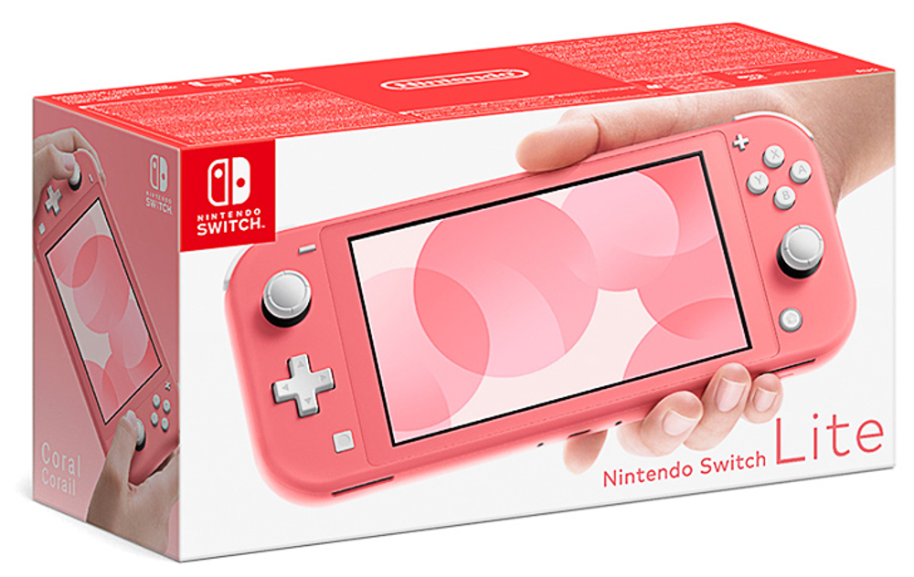 Игровая приставка Nintendo Switch Lite Coral