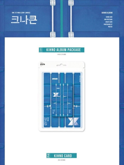 Альбом KNK - AWAKE 1st Mini Album KIHNO CARD