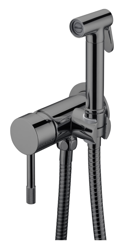 Boheme Смеситель гигиенический, Uno. Shine Gun Metall