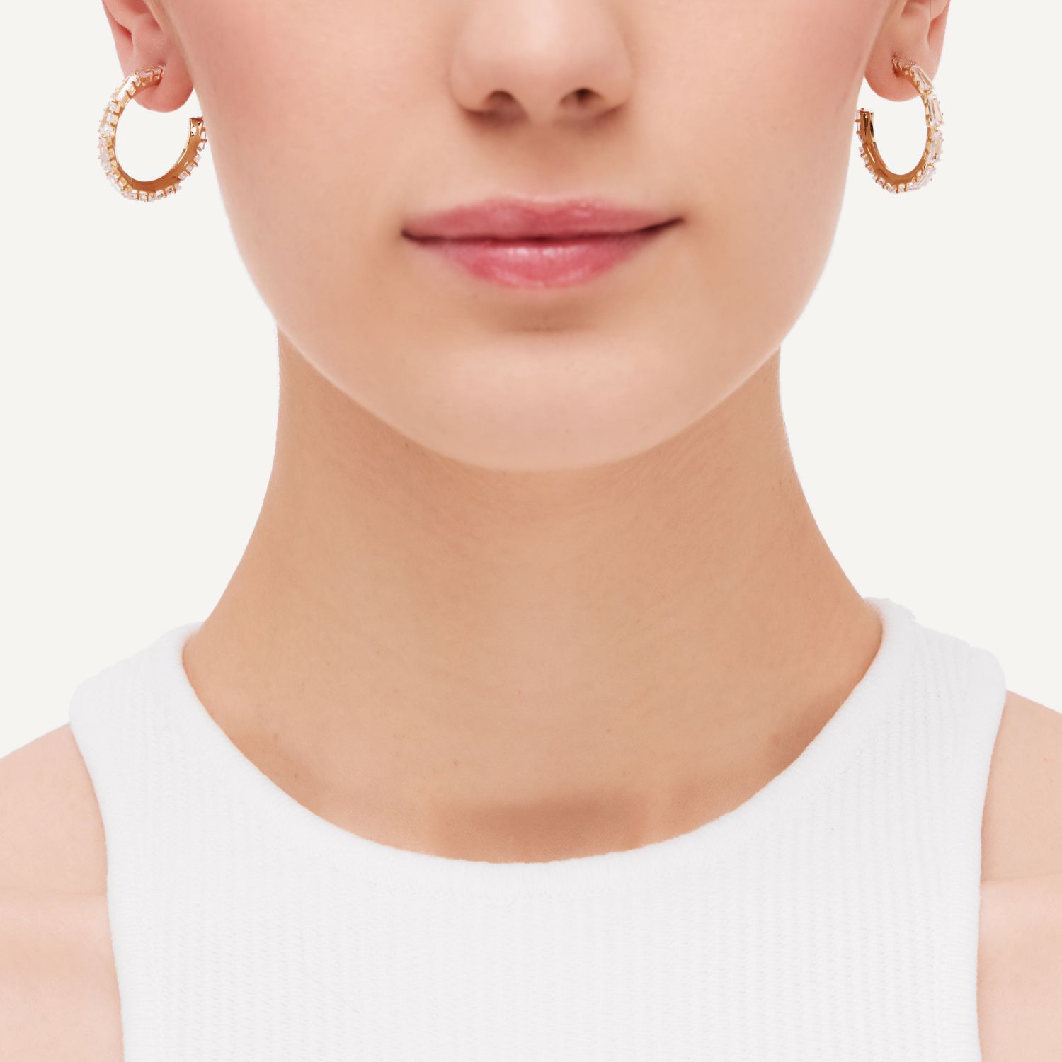 Серьги Lambent Hoops – Gold