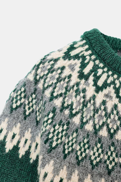 ZARА ЖАККАРДОВЫЙ ТРИКОТАЖНЫЙ КАРДИГАН С КОРОТКИМИ РУКАВАМИ, ЗЕЛЕНЫЙ