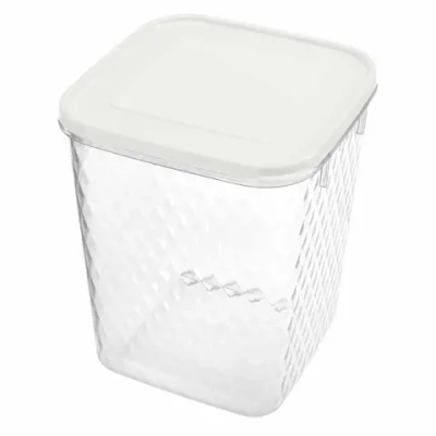 Контейнер для замораживания и хранения продуктов Кристалл, 2,3 л, Белый