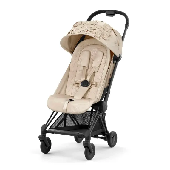 Прогулочная коляска Cybex Coya Simply Flowers Nude Beige