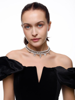 Чокер "Delicacy Shine" cotton pearl White