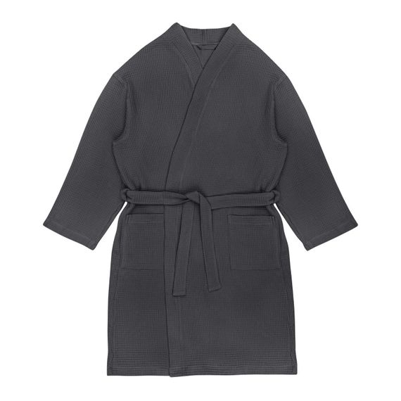 Эрин (антрацит) M (р.54-56) Халат вафельный