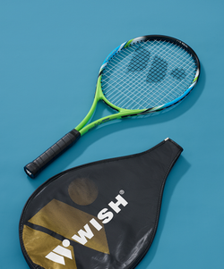 Ракетка для большого тенниса WISH AlumTec 2577 27", зеленый