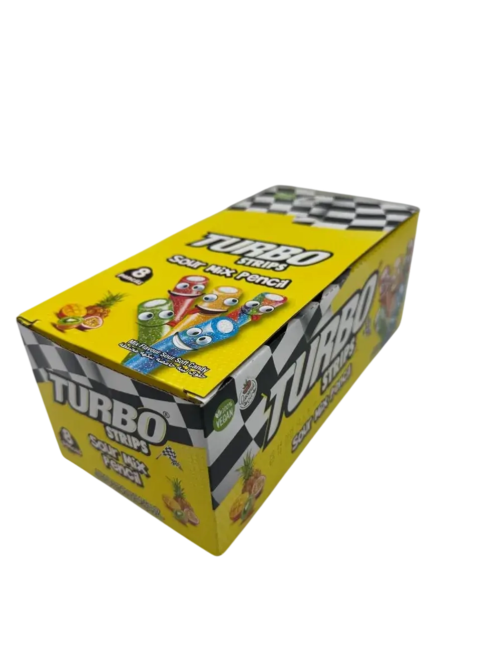 Мармелад жевательный кислые разноцветные палочки