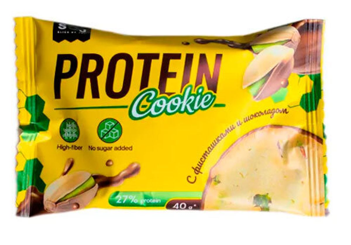 Печенье Protein Cookie с фисташкой, 40г