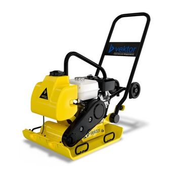Виброплита бензиновая Vektor VPG-100C - [98 кг / 15 кН / Honda GX160]