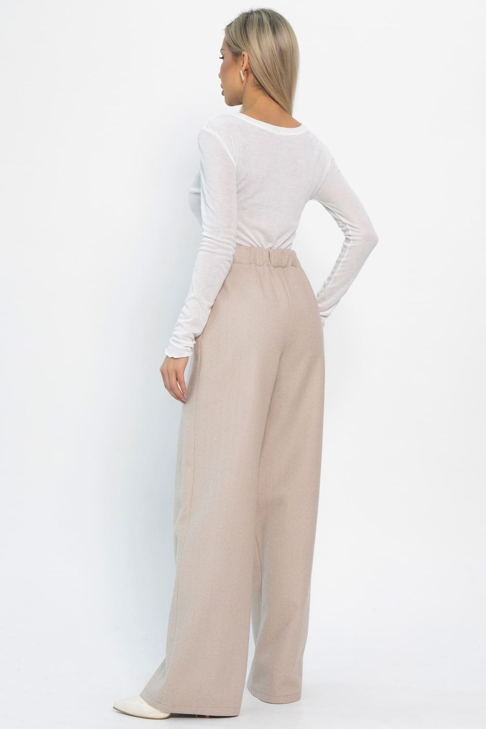 Брюки Остатки тепла (бежевые) Б14903-7М LT Collection