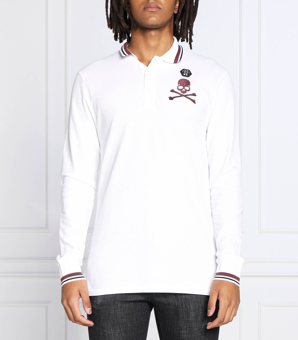 поло Philipp Plein - белый(MTK6000 PTE003N)