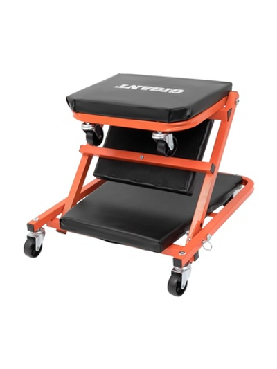 Подкатной стул-лежак трансформер Gigant на 6-ти колесах GTLC-6