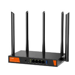 Маршрутизатор TENDA W30E AX3000 Двухдиапазонный гигабитный Wi-Fi 6 Роутер 4*GE(1~3 WAN/ 1~3 LAN)