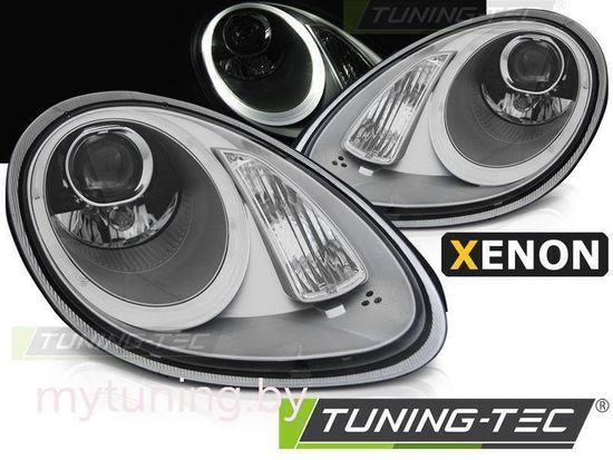 Передние фары XENON SILVER для Porsche Boxster/ Cayman 987