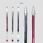 Ручка гелевая PILOT "G-1", КРАСНАЯ, корпус прозрачный, узел 0,5 мм, линия письма 0,3 мм, BL-G1-5T