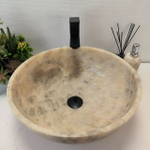 Раковина из оникса Bowl Grey TinLip BO-63048 45*45*17 42