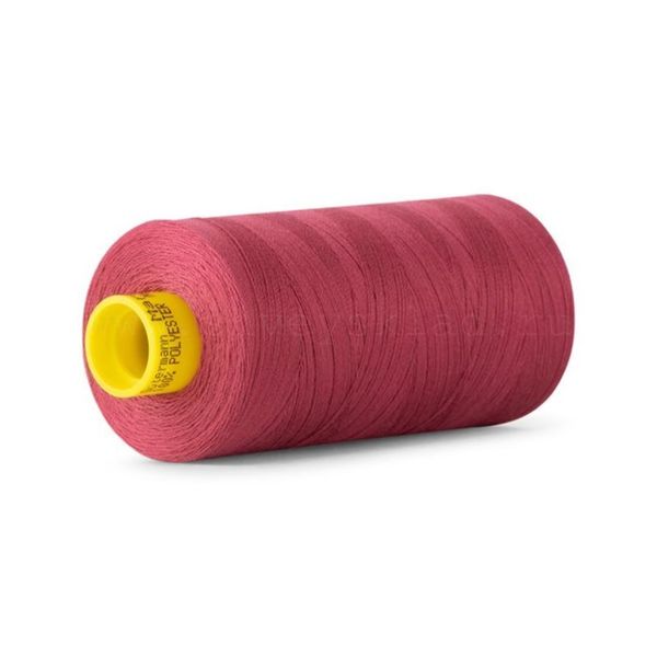 Нитка Gutermann Mara 120 (1000 метров), 1 кат., универсальная | 624 бруснично-розовый