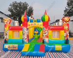 Коммерческий надувной батут "Волшебное царство"