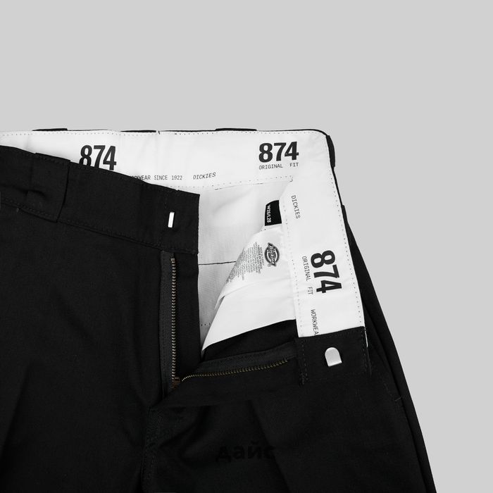 Брюки мужские Dickies 874 Work Pant Rec артикул:DK0A4XK6BLK1 - купить в магазине Дайс