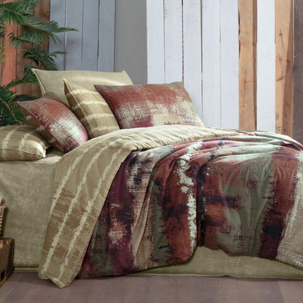 Комплект постельного белья из фланели SAREV MONDRIAN евро